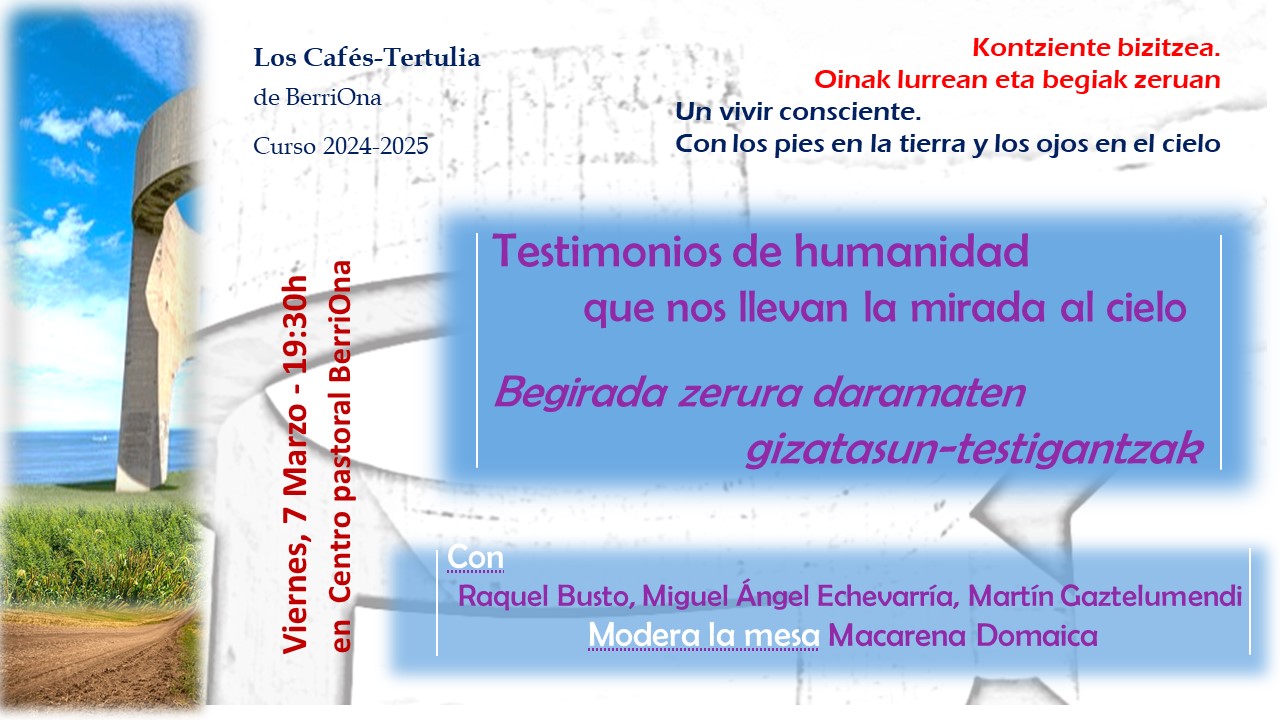 imagen Mesa de testimonios en CaféTertulia